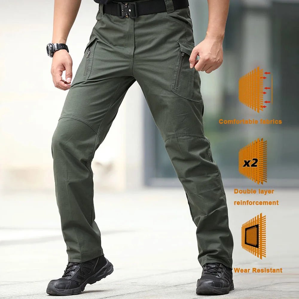 Tactical Cargo Pants for men, featuring multiple pockets, durable construction, and a comfortable fit for outdoor and casual wear
